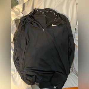 Nike running 3/4 zip up